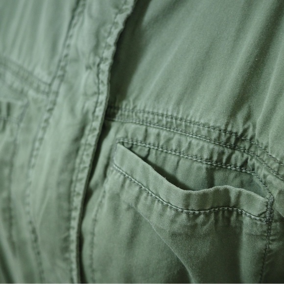 Reitmans Utility Jacket Green Size S - Picture 9 of 12